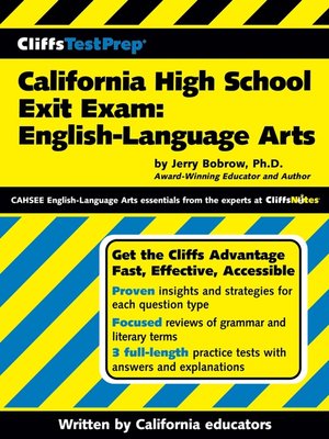 CliffsTestPrep California High School Exit Exam - ebook